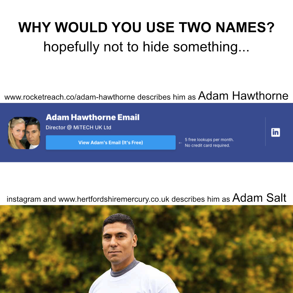 Adam Salt AKA Adam Hawthorne